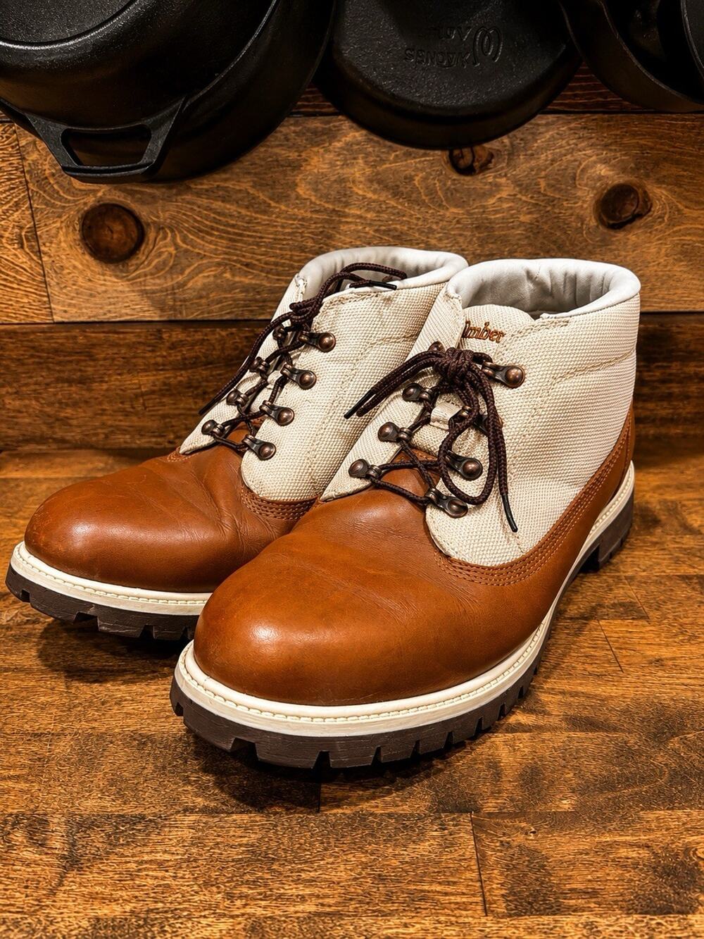 Vintage 90’s Timberland Campsite Chukka Boots Waterproof Men’s Size 13m